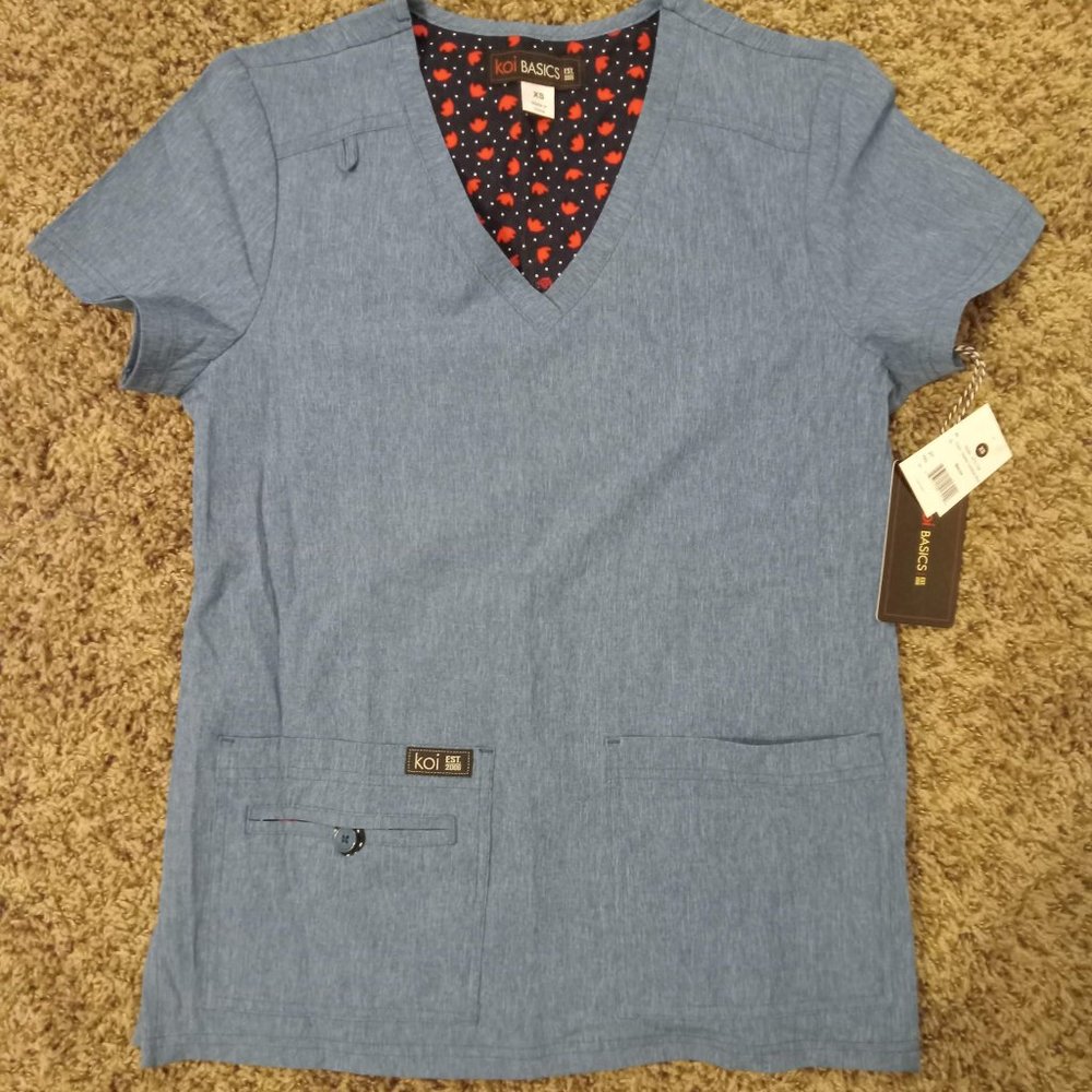 Koi Basics Becca Scrub Top